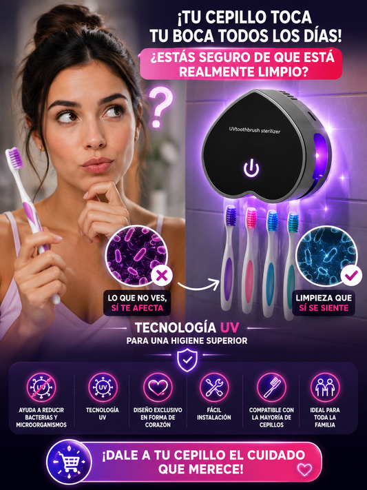 Esterilizador para cepillos de dientes LUZ UV