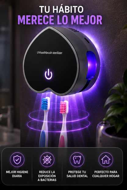 Esterilizador para cepillos de dientes LUZ UV